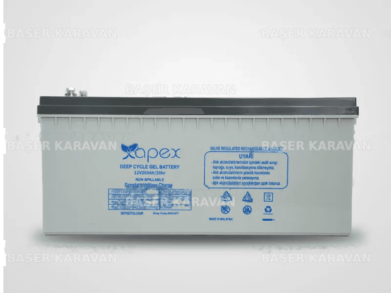12V 200Ah Jel Akü Apex