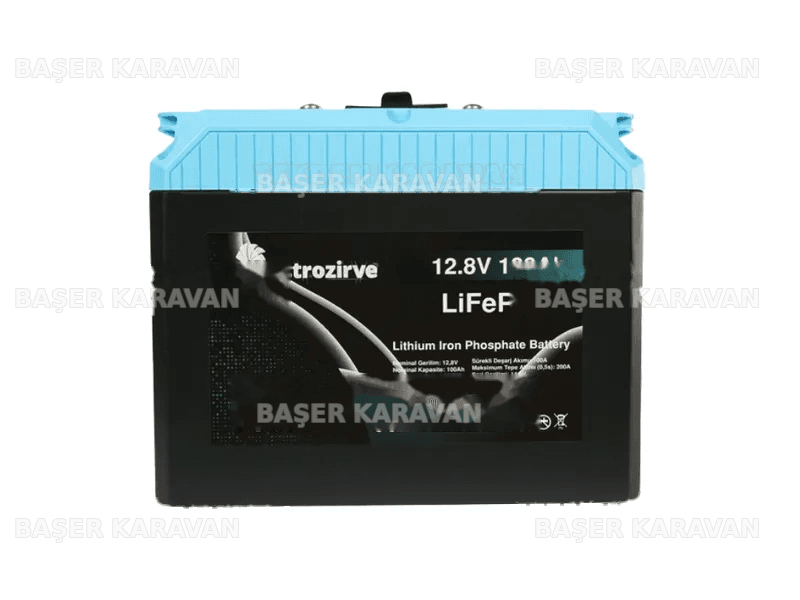 100 Amper Lityum Akü 12.8V