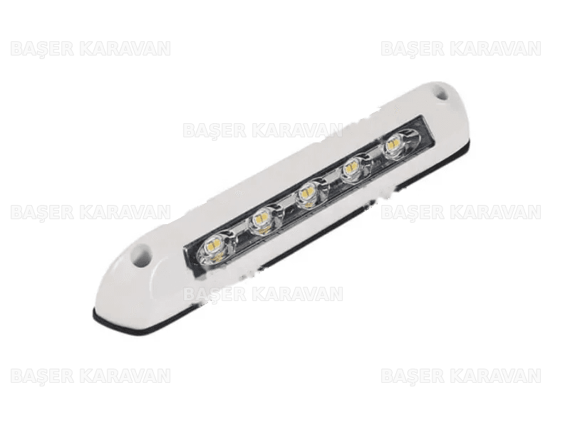 Karavan Dış Kapı Üstü LED Aydınlatma 8W 12V/24V Beyaz
