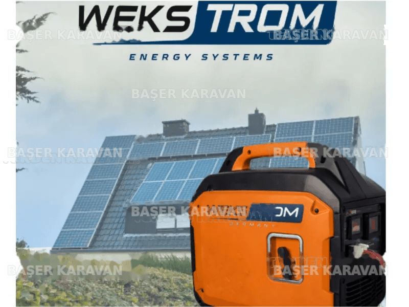WEKSTROM 12 Volt DC Jeneratör Benzinli Taşınabilir Akü Şarj Cihazı