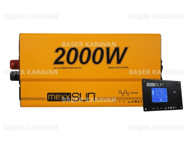 Mexxsun 2000W 12V UPS Akü Şarjlı Tam Sinüs İnverter