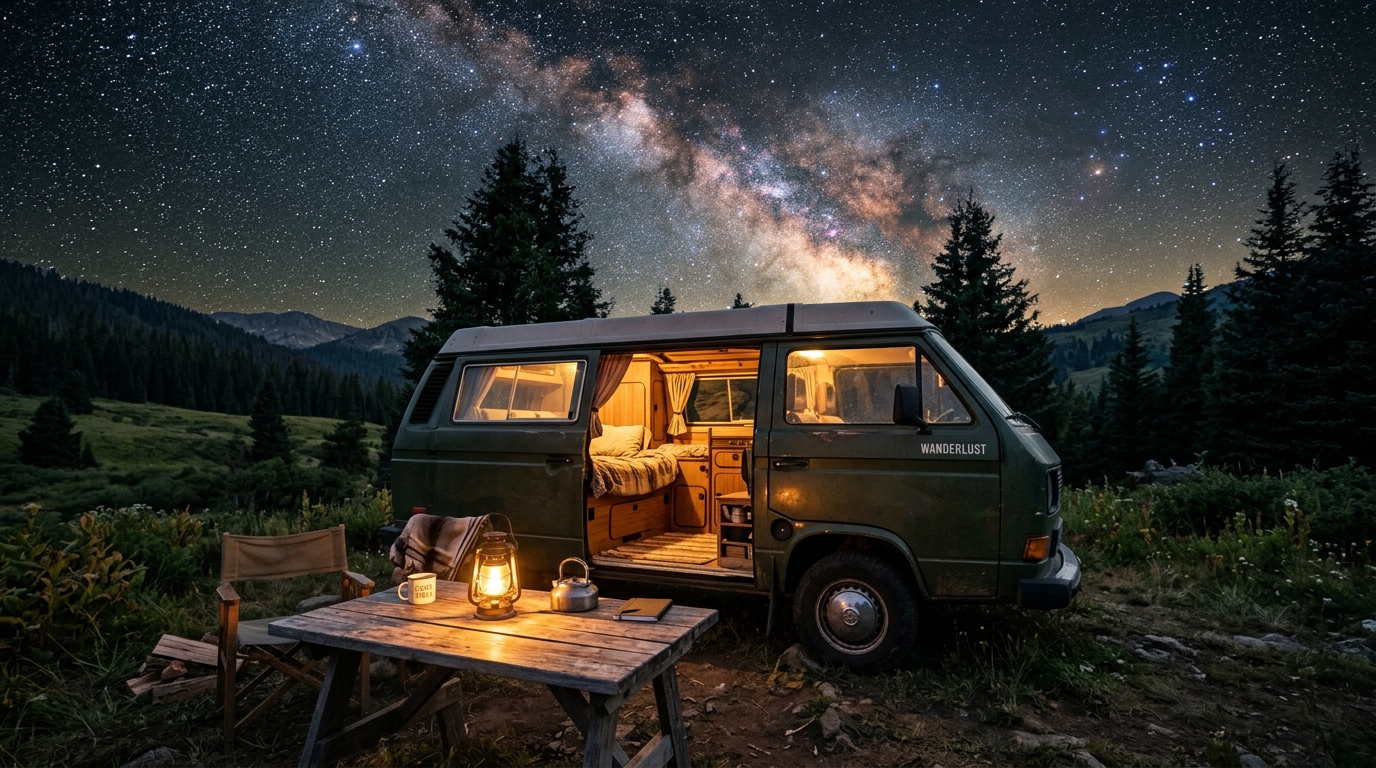 Doğada Serbest Kamp (Boondocking): Kendi Kendine Yetebilirlik ve Etik Kurallar